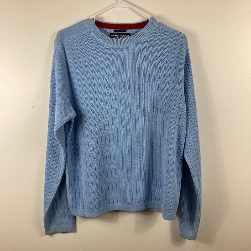 Mens Abercrombie & Fitch Pullover Crewneck Sweater XL Muscle Fit